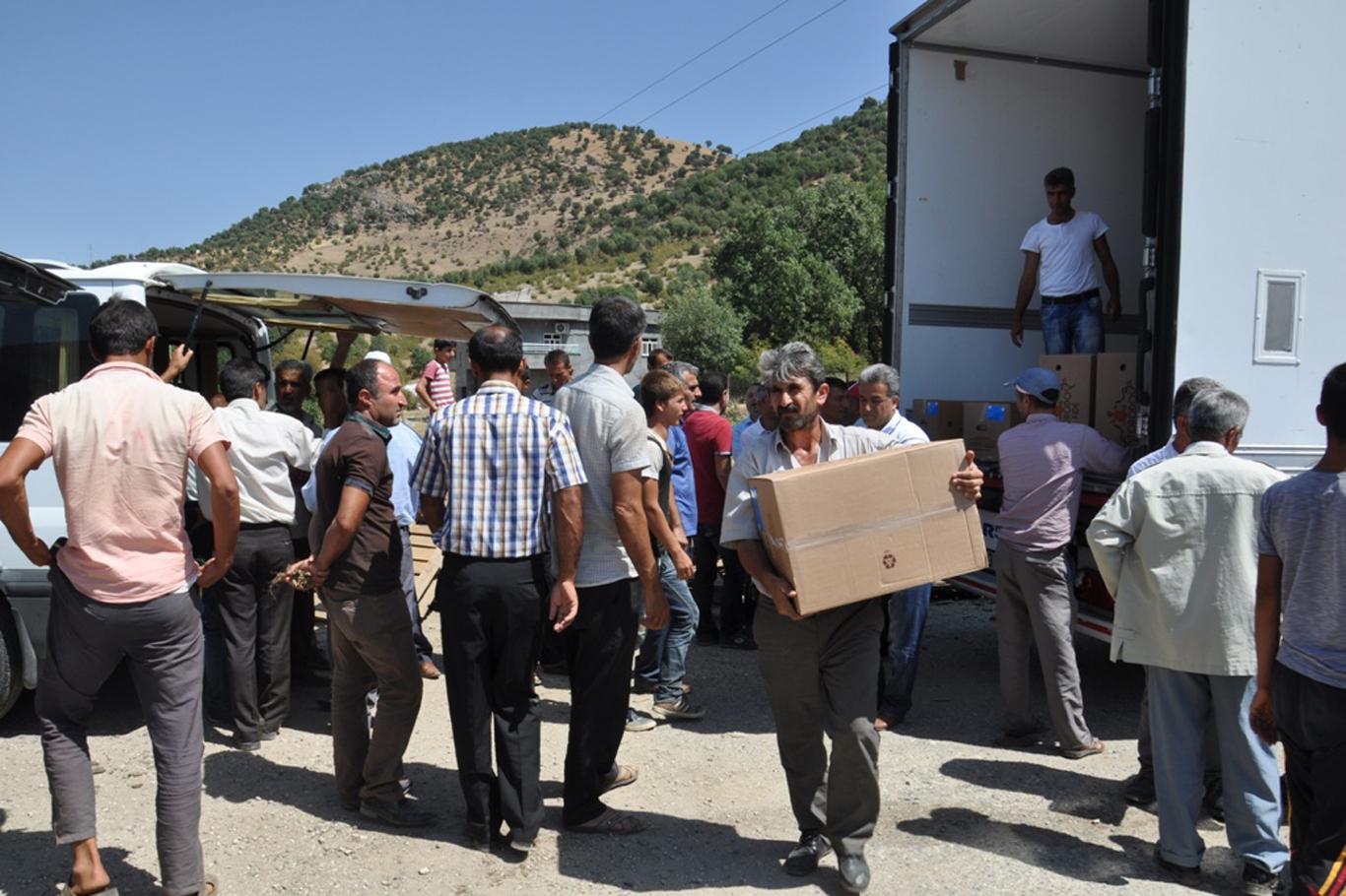 Çiftçilere 840 bin çilek fidesi dağıtıldı